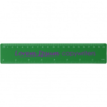 Logotrade Geschäftsgeschenke das Foto: Rothko 20 cm Kunststofflineal