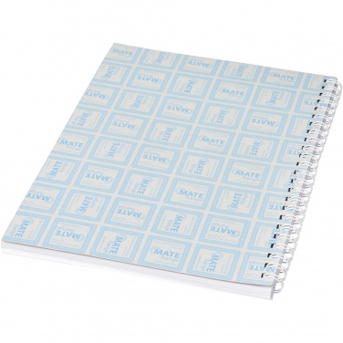 Logotrade Werbeartikel das Foto: Desk-Mate® A4 Notizbuch mit Spiralbindung