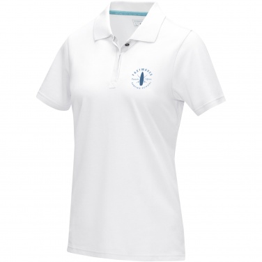 Logotrade Logogeschenke das Foto: Graphite Poloshirt aus Bio-Baumwolle für Damen