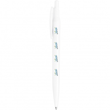 Logotrade Logogeschenke das Foto: Alessio Kugelschreiber aus recyceltem PET-Kunststoff