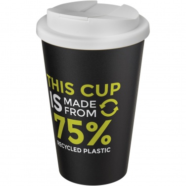Logotrade werbemittel das Foto: Americano® Eco 350 ml recycelter Becher mit auslaufsicherem Deckel