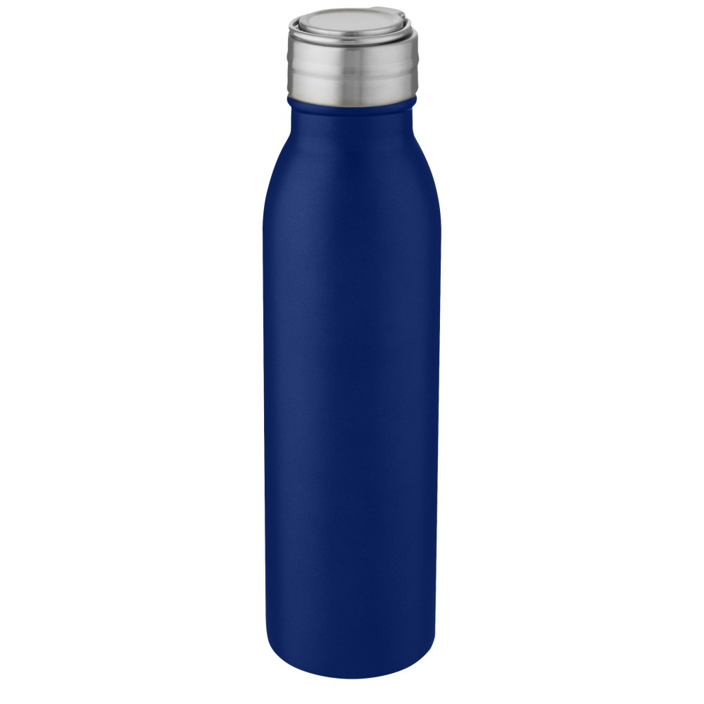 Logotrade Logogeschenke das Foto: Harper 700 ml Sportflasche aus Edelstahl mit Metallschlaufe