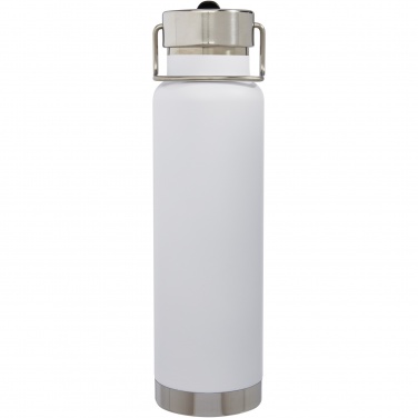 Logotrade Geschäftsgeschenke das Foto: Thor 750 ml Kupfer-Vakuum Sportflasche mit Trinkhalm