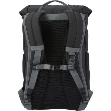 Logotrade Firmengeschenke das Foto: Aqua 15,6" GRS recycelter wasserabweisender Laptop-Rucksack 23 L