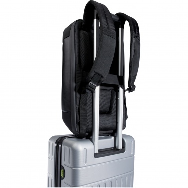 Logotrade Werbeartikel das Foto: Expedition Pro 15,6" kompakter Laptop-Rucksack GRS Recyclingmaterial 12 L