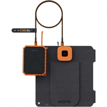 Logotrade Werbegeschenke das Foto: Xtorm XR2S14 SolarBooster 14W faltbares Solarpanel