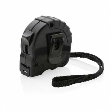 Logotrade Werbegeschenke das Foto: 3m/16mm Maßband aus RCS recyceltem Kunststoff