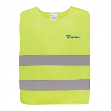 Logotrade Werbegeschenke das Foto: Sicherheitsweste aus GRS recyceltem PET 7-12 Jahre