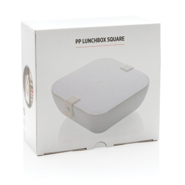 Logotrade werbemittel das Foto: PP Lunchbox Square