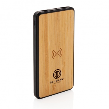Logotrade Logogeschenke das Foto: RCS Rplastic 8.000mAh Wireless Powerbank