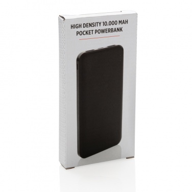 Logotrade Firmengeschenke das Foto: High Density 10.000 mAh Pocket Powerbank