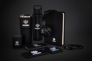 Logotrade Logogeschenke das Foto: Wireless Ohrhörer mit leuchtendem Logo