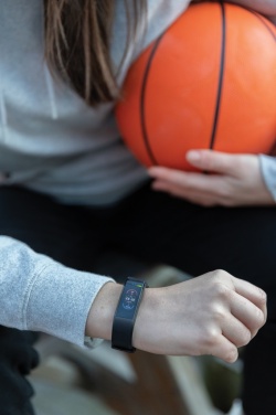 Logotrade Logogeschenke das Foto: Sense Fit Tracker aus RCS recyceltem TPU mit Pulsmesser