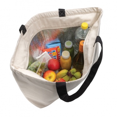 Logotrade Firmengeschenke das Foto: Impact Aware™ 285g/m² große, ungefärbte Rcanvas-Kühltasche