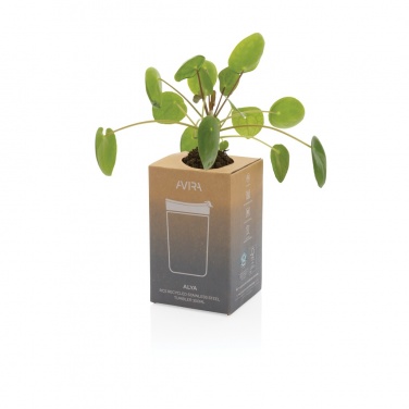 Logotrade Firmengeschenke das Foto: Avira Alya RCS recycelter Stainless-Steel Becher 300 ml