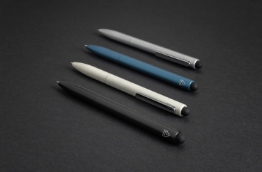 Logotrade werbemittel das Foto: Kymi Stift mit Stylus aus RCS recyceltem Aluminum