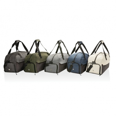 Logotrade Geschäftsgeschenke das Foto: Kazu AWARE™ RPET Weekend-Duffel-Bag