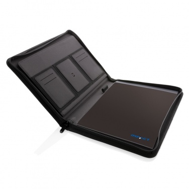 Logotrade werbemittel das Foto: Impact AWARE™ RPET A4 Portfolio mit Reißverschluss