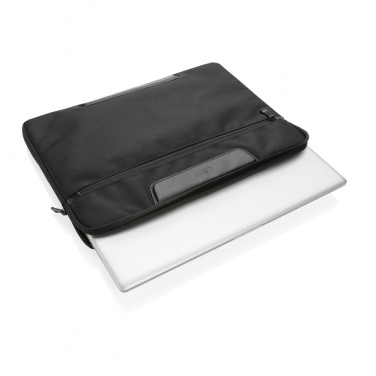 Logotrade Werbegeschenke das Foto: Swiss Peak AWARE™ RPET Voyager 15.6" Laptop-Sleeve
