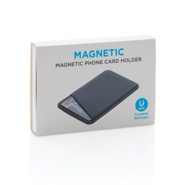 Logotrade Geschäftsgeschenke das Foto: Magnetischer Phone-Kartenhalter