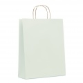 Papiertüte, groß 90 g/m², Weiß