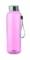 RPET-Flasche 500ml, Transparentes Rosa