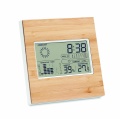 Wetterstation Bambus TURKU, Holz