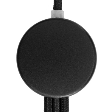 Logotrade Logogeschenke das Foto: 3in1 langes Kabel mit elighted Logo zum Gravieren, W201TG