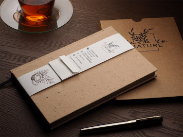 Logotrade Logogeschenke das Foto: Recycelte Kokosnuss Notizbuch 209734100