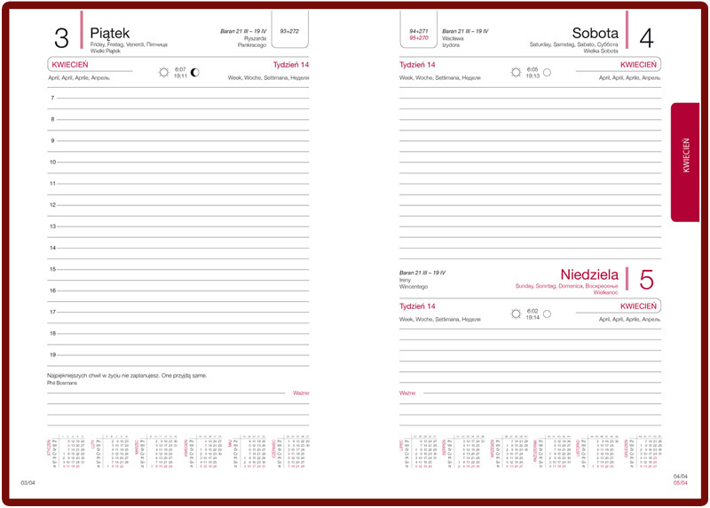 Logotrade Firmengeschenke das Foto: Kalender 642016