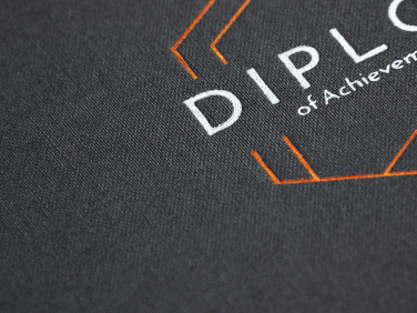 Logotrade Geschäftsgeschenke das Foto: Diplom-Abdeckung 1700280