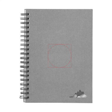 Logotrade Werbegeschenke das Foto: Notizbuch aus Steinpapier