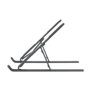 Logotrade Werbeartikel das Foto: Standby GRS Laptopständer aus recyceltem Aluminium
