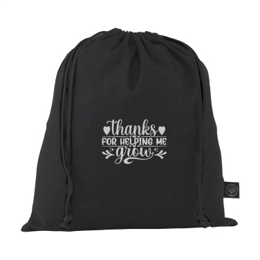 Logotrade Firmengeschenke das Foto: Geschenkbeutel GRS Recycelte Baumwolle (150 g/m²) M