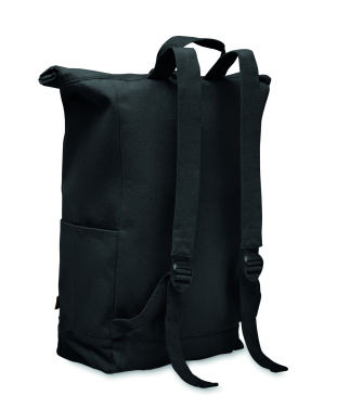 Logotrade Werbeartikel das Foto: Rolltop-Rucksack 390 g/m²
