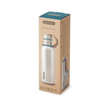 Logotrade Geschäftsgeschenke das Foto: Black+Blum isolierte Wasserflasche klein, 500ml
