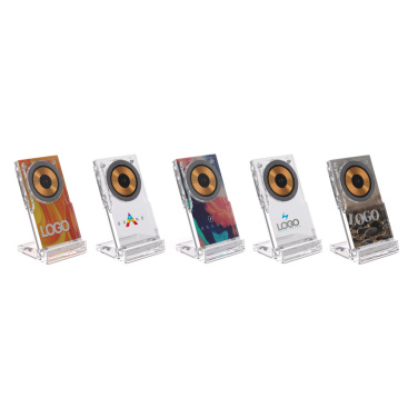Logotrade Firmengeschenke das Foto: Magcharge 15W magnetische Wireless-Charging-Stand