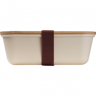 Logotrade Werbeartikel das Foto: Set Lunchbox mit Edelstahlflasche Toronto