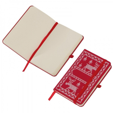 Logotrade werbemittel das Foto: A6-Notizbuch mit Weihnachtsmotiv