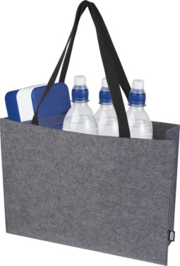 Logotrade Logogeschenke das Foto: Felta Tragetasche mit Zwickel aus recyceltem GRS-Filz 20 L