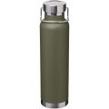 Thor 650 ml RCS-zertifizierte Kupfer-Vakuum Isolierflasche aus recyceltem Edelstahl, Waldgrün