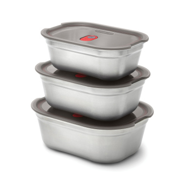 Logotrade Logogeschenke das Foto: Black+Blum 3-tlg. Mealprep Box Set - klein, medium, groß