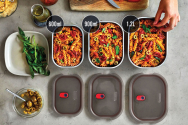 Logotrade Logogeschenke das Foto: Black+Blum 3-tlg. Mealprep Box Set - klein, medium, groß