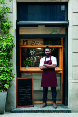 Logotrade werbemittel das Foto: Küchenschürze Organic Cotton