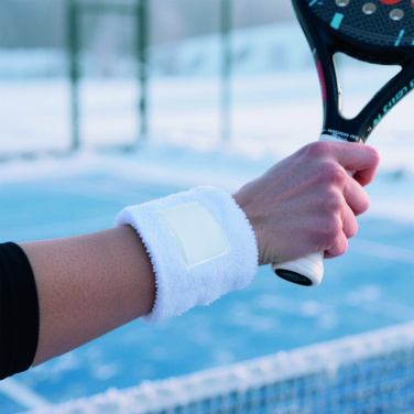 Logotrade werbemittel das Foto: Schweißarmband Polycotton