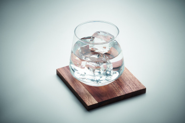 Logotrade Werbeartikel das Foto: Glas mit Untersetzer