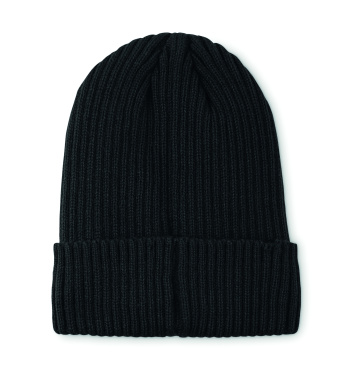 Logotrade Geschäftsgeschenke das Foto: 3M-Beanie mit Bündchen