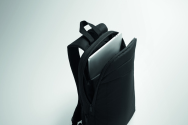 Logotrade Werbeartikel das Foto: 16" Rucksack 600D RPET