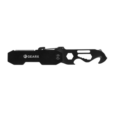 Logotrade Logogeschenke das Foto: Gear X faltbares EDC-Werkzeug mit Karabinerhaken