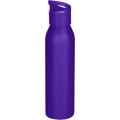 Sky 650 ml RCS-zertifizierte, einwandige Trinkflasche aus recyceltem Edelstahl, Mittelviolett
